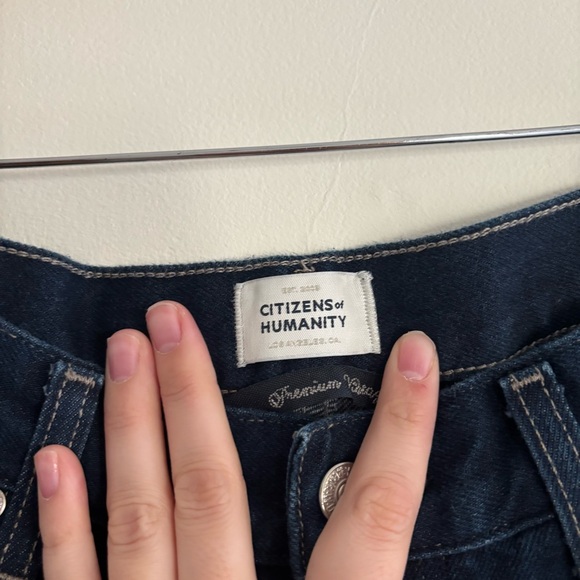 CITIZENS OF HUMANITY Annina Hudson High Rise Wide Leg Jeans Size 28 - Picture 5 of 10